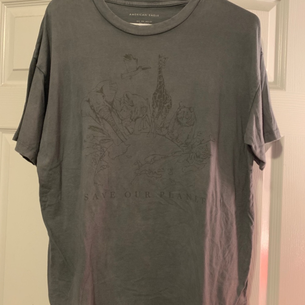american eagle oversized shirt